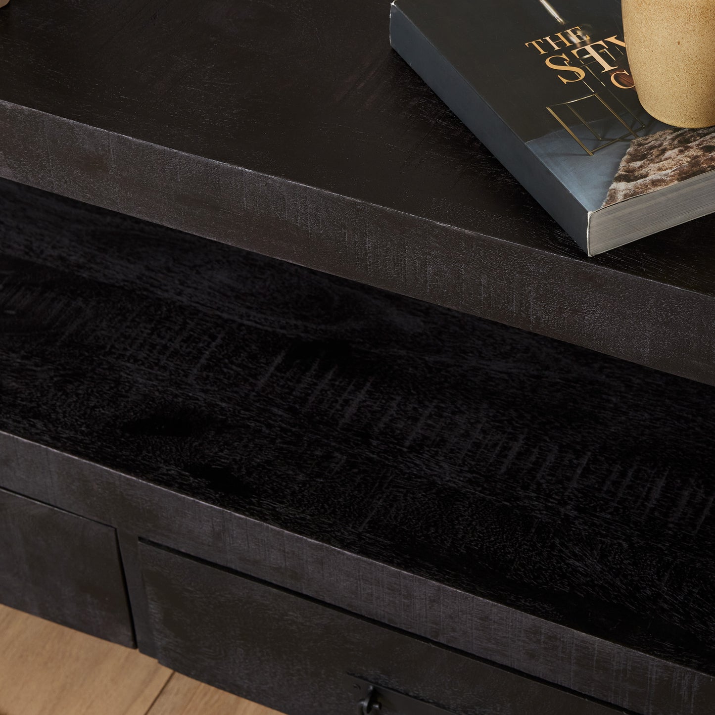 TV Meubel Boaz Black | 100cm | 150cm | 180cm