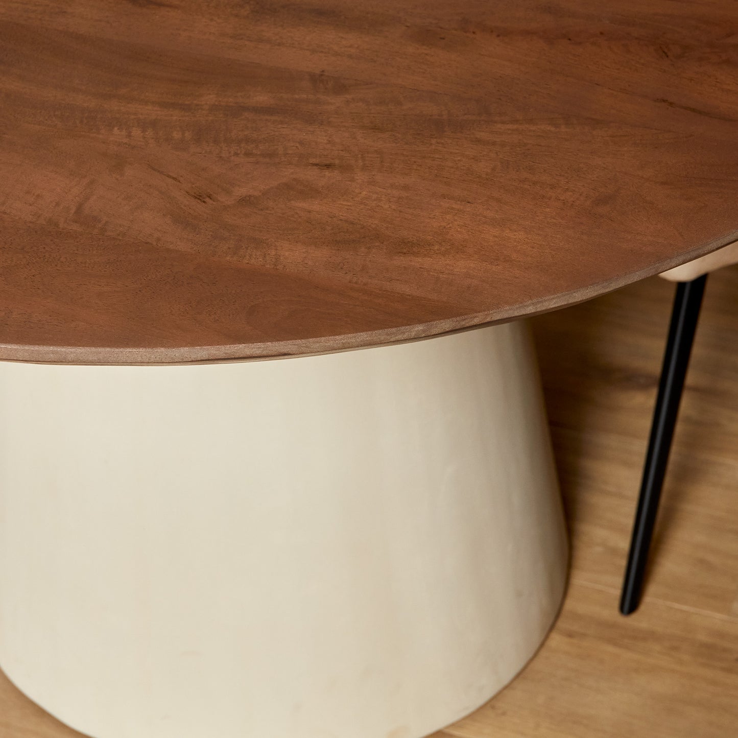 Ronde Eettafel Madison Walnut | 130cm | 150cm