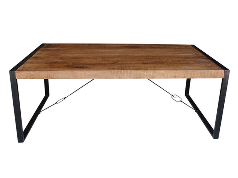 Mangohouten Eettafel Rechthoekig | 140cm | 160cm | 180cm | 200cm