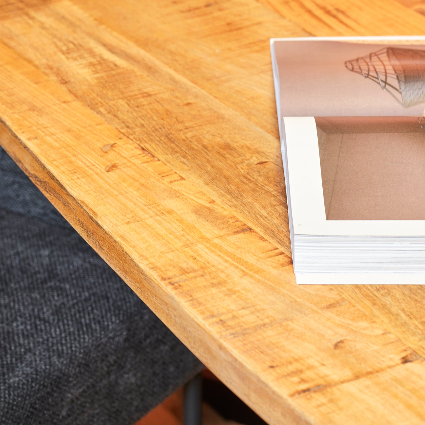 Eettafel Deens Ovaal | 200cm | Mangohout