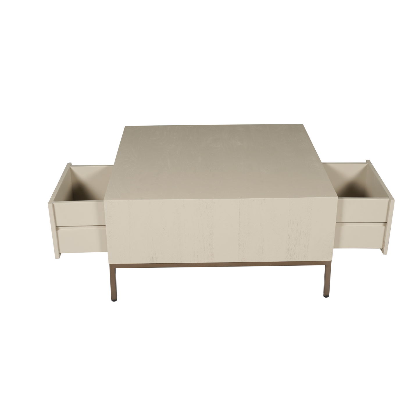Salontafel Madison | Vierkant | Beige | 80x80cm