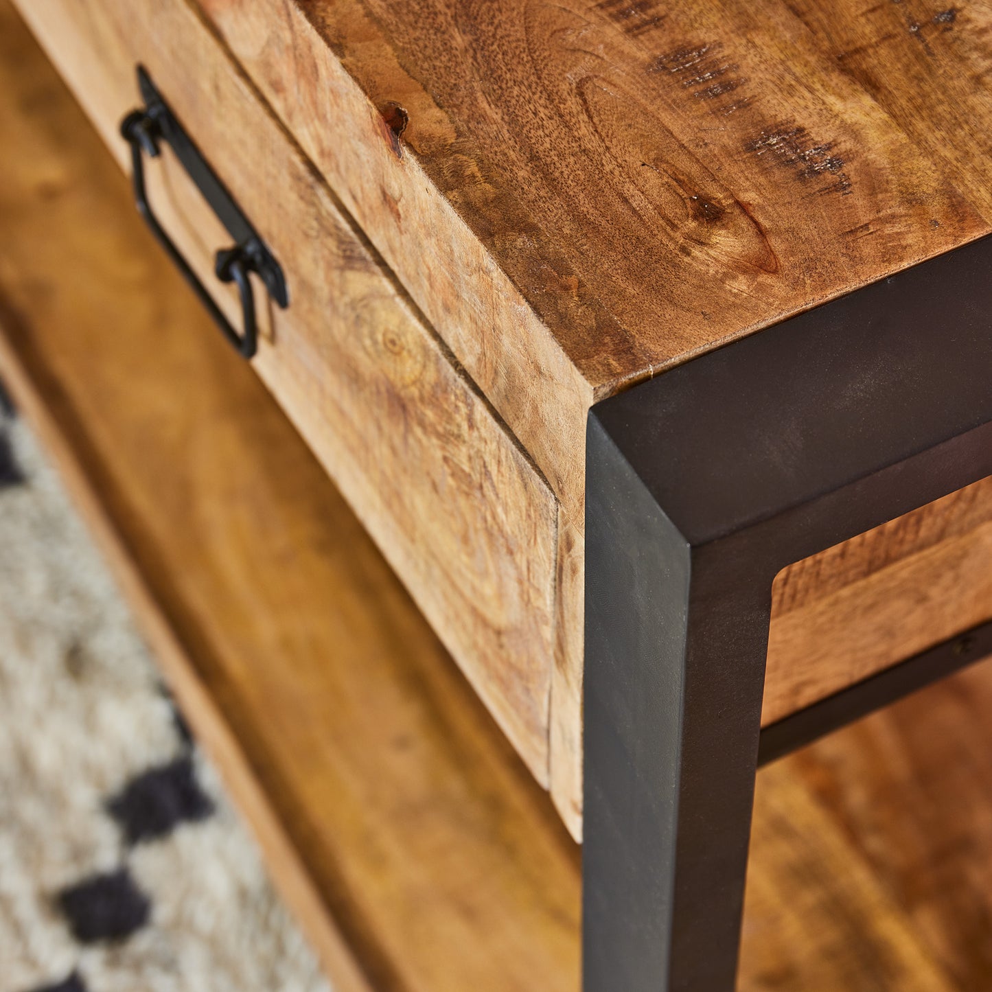 Sidetable Wandkast Mangohout | 120cm | 150cm | 180cm