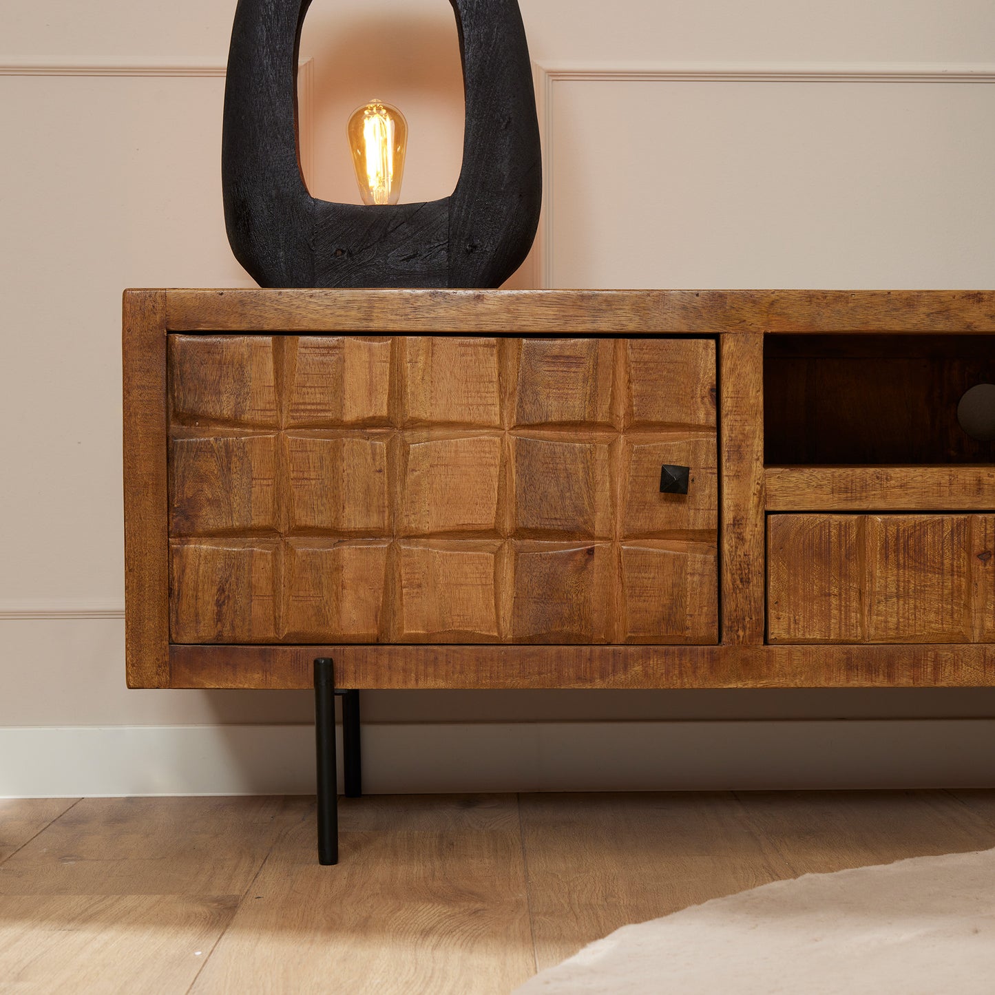 Tv Meubel Brandy Mangohout | 120 | 150 | 180cm