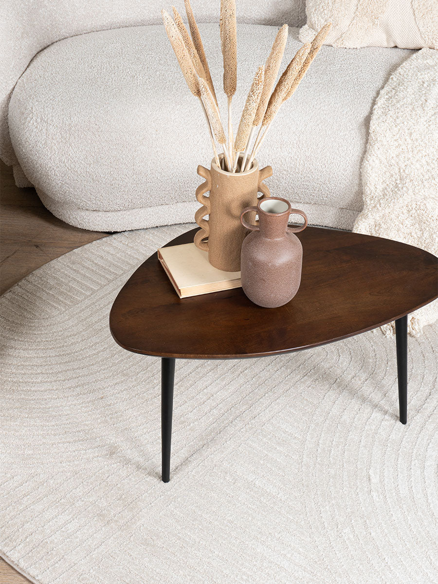 Rond Vloerkleed Margot Beige | 160cm | 200cm